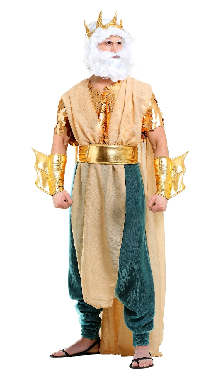 FUN3699AD Ai Men's Poseidon Costume
